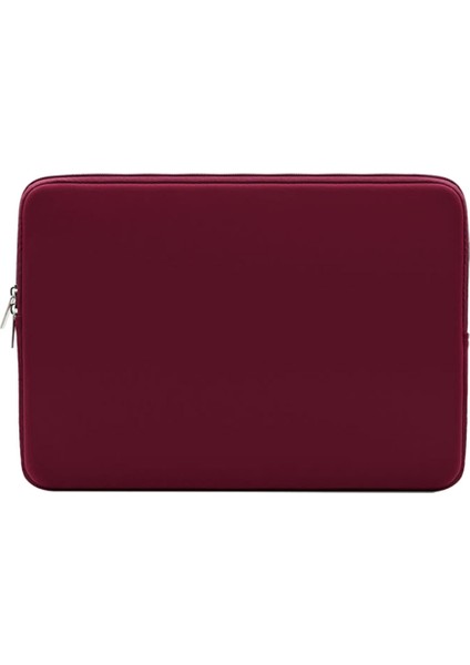 Taşıma Kol Neopren Kapak Çanta Kılıf Dizüstü / / / Tablet 15 "şarap Kırmızı