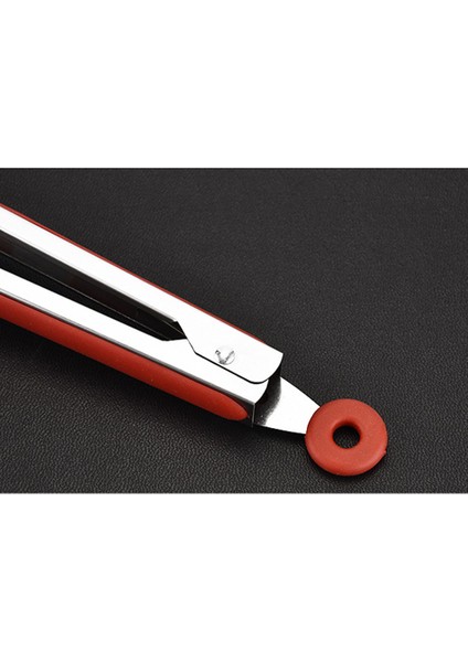 Salata Pişirme Gıda Sade Silikon Tong Paslanmaz Çelik Saplı 10.63 "27X5 cm fırsatları