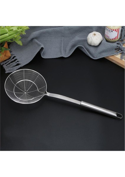 Paslanmaz Çelik Çin Spiral Kaldırıcı Skimmer Derin Kızartma Süzgeç 14 cm(Yurt Dışından) fiyatları