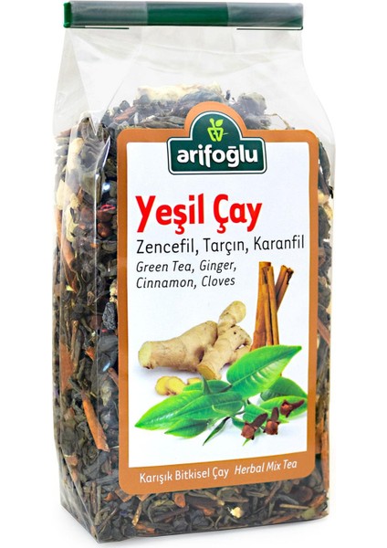 Yeşil Çay Zencefil Tarçın Karanfil 165 gr