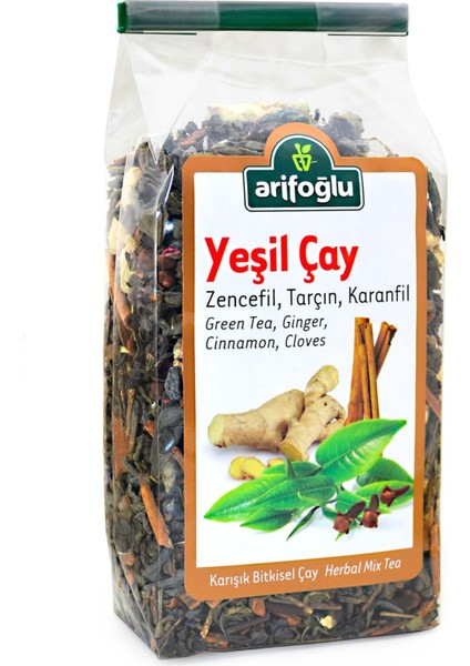 Yeşil Çay Zencefil Tarçın Karanfil 165 gr