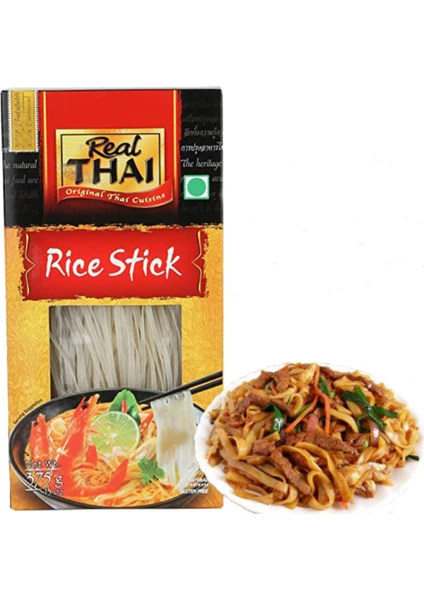 Real Thai Pirinç Çubuğu Rice Stick 375 gr