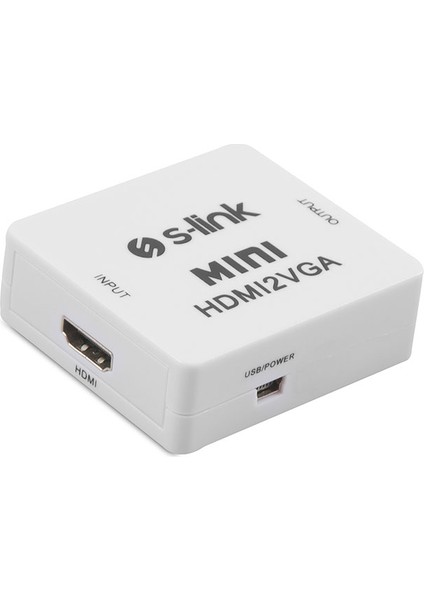 SL-HVC10 HDMI To VGA + Audio Çevirici