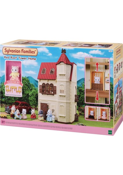 Sylvanian Families Kırmızı Çatılı Kule Ev 5400