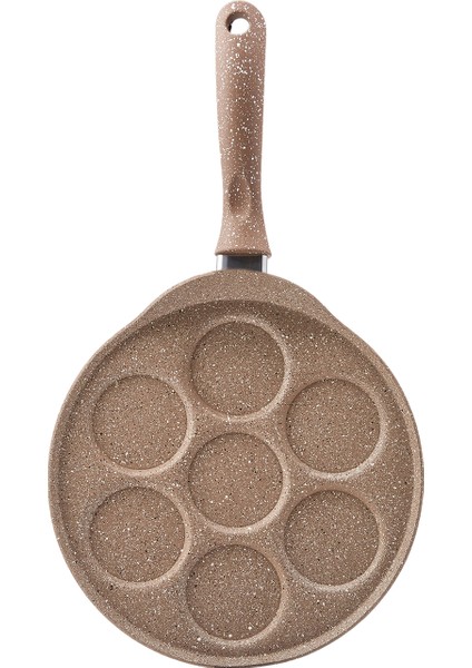 Mutfaksever Biogranit Pankek Tava 26 cm Kahve