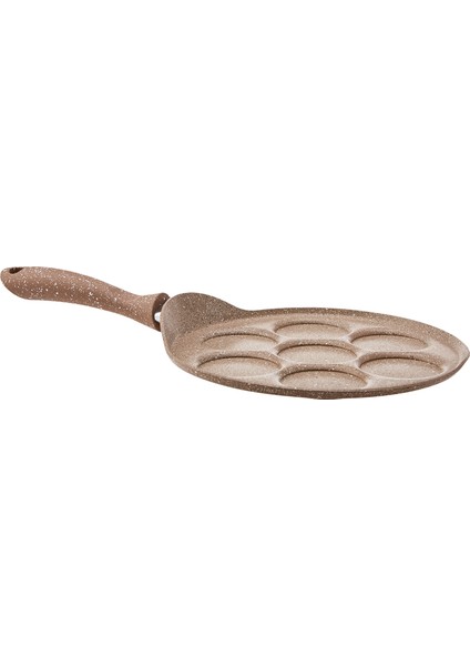 Mutfaksever Biogranit Pankek Tava 26 cm Kahve