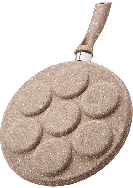 Mutfaksever Biogranit Pankek Tava 26 cm Kahve