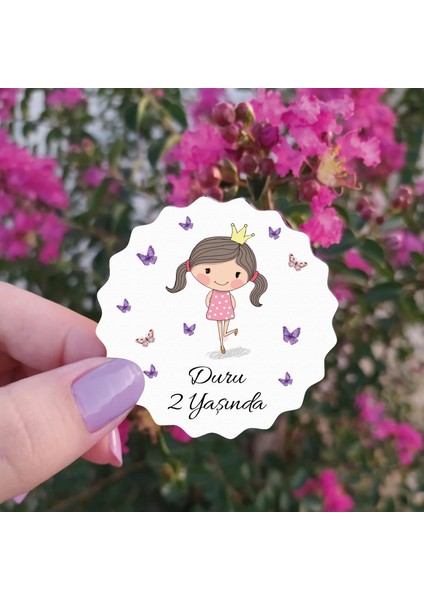 Ahşap Magnet Kişiye Özel Bebek - Çocuk 25'li