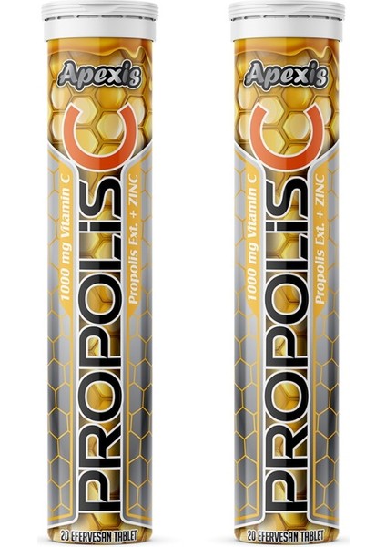 PROPOLIS+1000 Mg C Vitamini 2 Adet