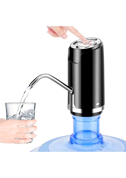Elektrikli Şişe Su Pompası - Siyah (Yurt Dışından)