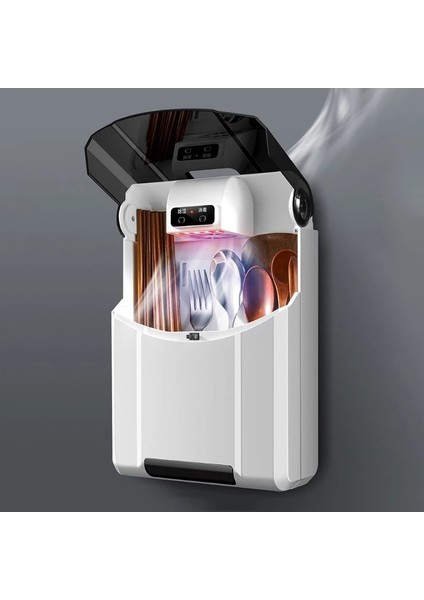Bıçak Tutacağı Saklama Kutusu Uv Sterilizasyonu (Yurt Dışından)
