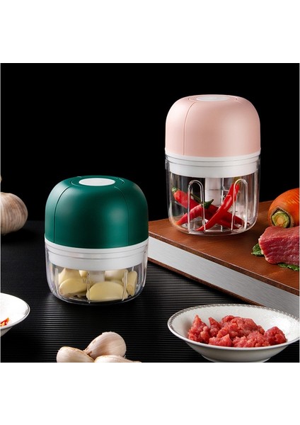 100ML Mini Elektrikli Sarımsak Doğrayıcı (Yurt Dışından)