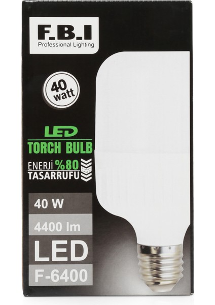 F.b.ı Torch 40 Watt LED Ampul