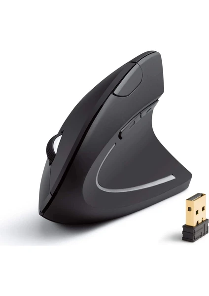 Ultratekno Jsy-1 Kablosuz Vertical 1600DPI Ergonomik Dikey Mouse