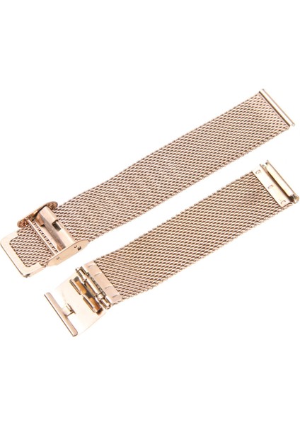 22MM Saat Kordonu Rose Bakır Hasır Kolçak Örgü Kordon fırsatları