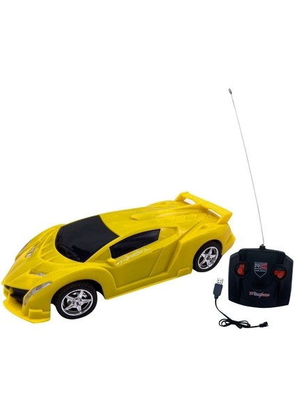 Gezgin 1:18 Full Fonksiyon Uzaktan Kumandalı Araba- Sarı