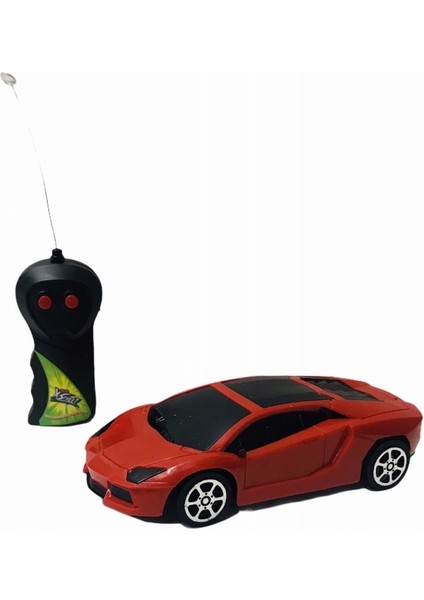 Pars 1:24 Pilli 2 Fonksiyonlu Uzaktan Kumandalı Araba - Kırmızı