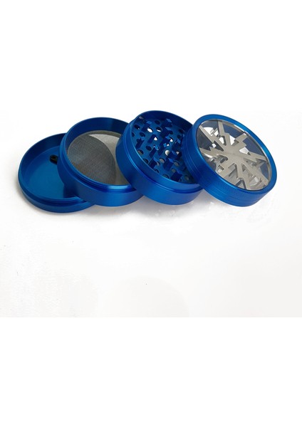 Mavi Renk 63 mm. Grinder Herbal Öğütücüsü Parçalayıcı pt55mv fiyatları