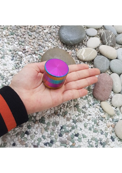 Mini Boy Multicolor 40mm. Grinder Herbal Parçalayıcı py35ml