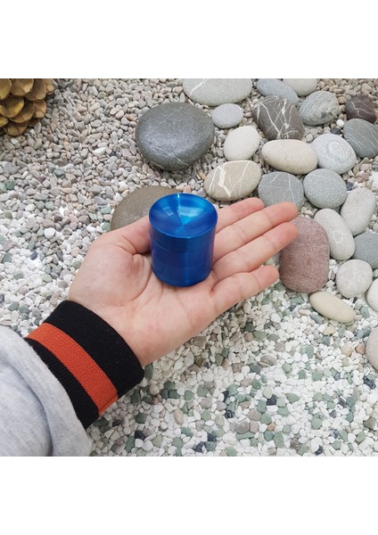 Mini Boy Mavi 40 mm. Grinder Herbal Parçalayıcı py91mv fırsatları