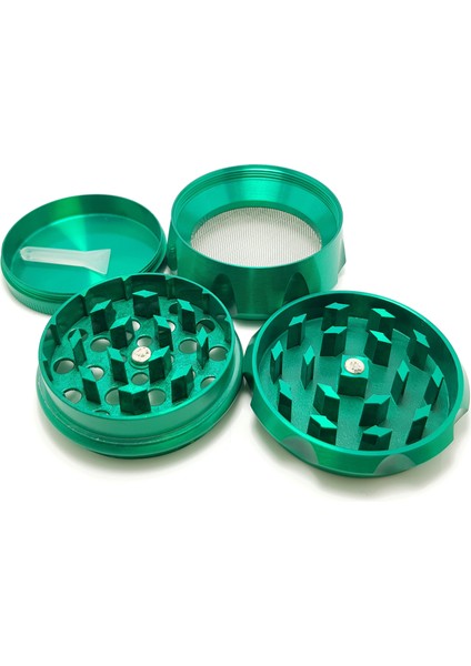 Elekli Grinder 55 mm. Yeşil Herbal Öğütücüsü Parçalayıcı pz39ys modelleri