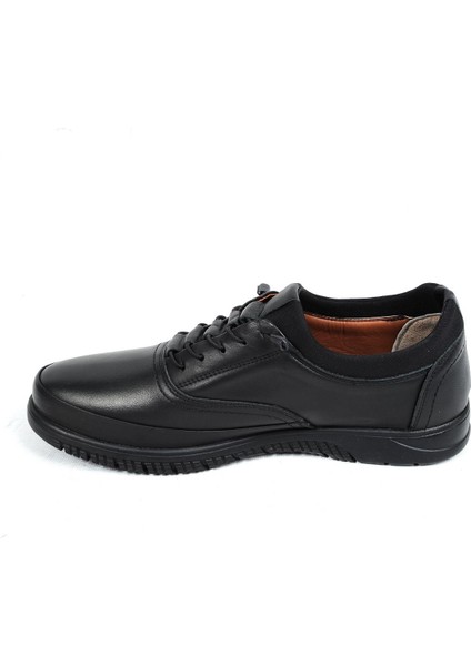 7863-2 Antik Siyah %100 Deri Erkek Casual Ayakkabı fiyatları
