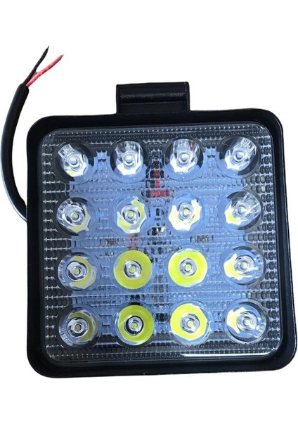 16 LED Kare Çalışma Lambası
