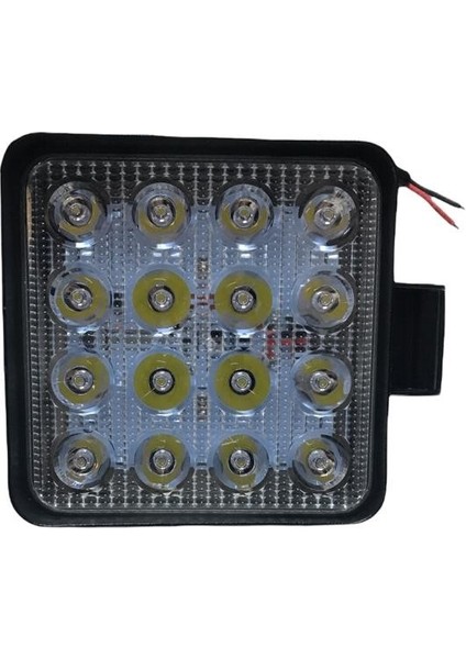 16 LED Kare Çalışma Lambası