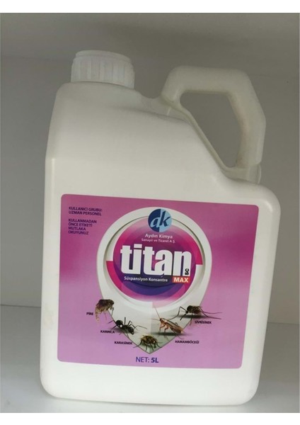 (5 Litre) Titan Max Sc Böcek Öldürücü