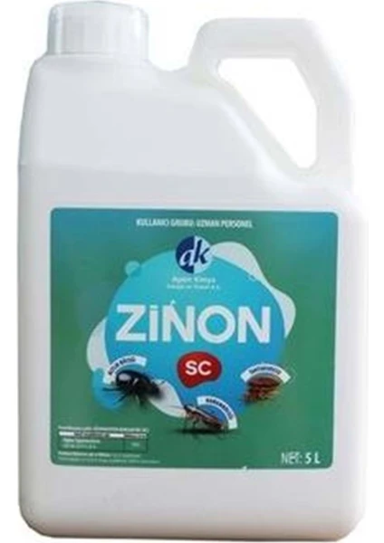 Aydın Kimya (5.litre) Zinon Sc 10 Kokusuz Haşere Öldürücü[tüm Haşereler Için Kullanılabilir]