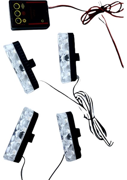 4x4 Butonlu Panjur Çakar Kırmızı Mavi indirimleri