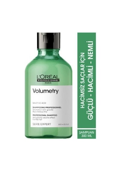 Loreal Professionnel Gülay Saç Merkezi - Volumetry Ince Telli Saçlar Için Hacim Veren Şampuan 300 ml