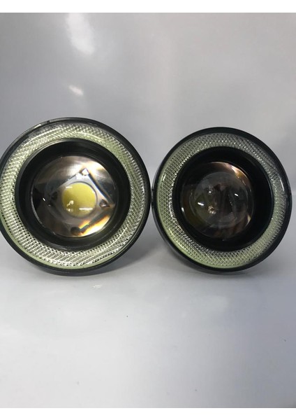 Angel Mercekli Sis Farı 76MM Sarı