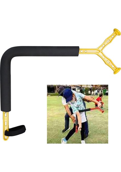 Golf için Yardımcı Esneklik Eğitimi Aparatı - Sarı (Yurt Dışından) indirimleri