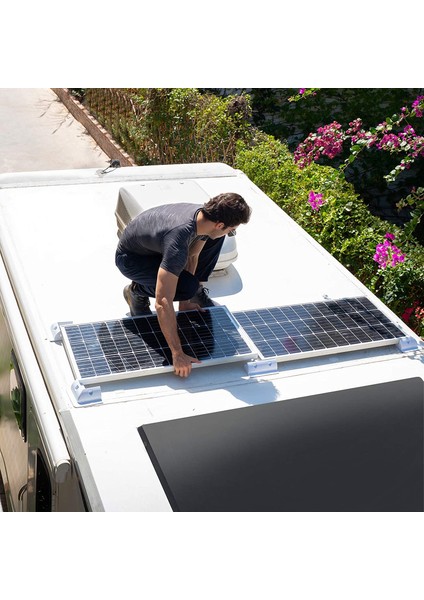 Abs Solar Güneş Paneli Montaj Braket Seti 6 Parça