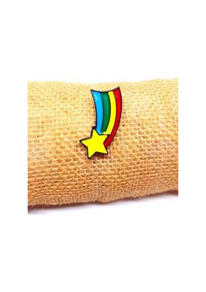 Gökkuşağı Kuyruklu Yıldız Rozet