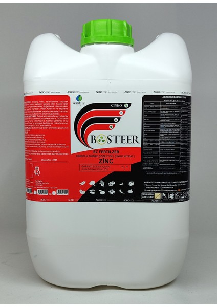 Bosteer Zinciri ( Sıvı Çinko ) 20  Litre