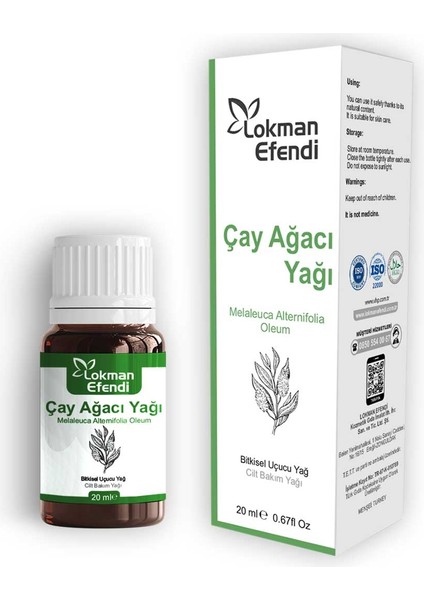 Çay Ağacı Yağı 20 Cc