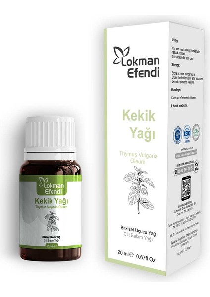 Kekik Yağı 20 Cc
