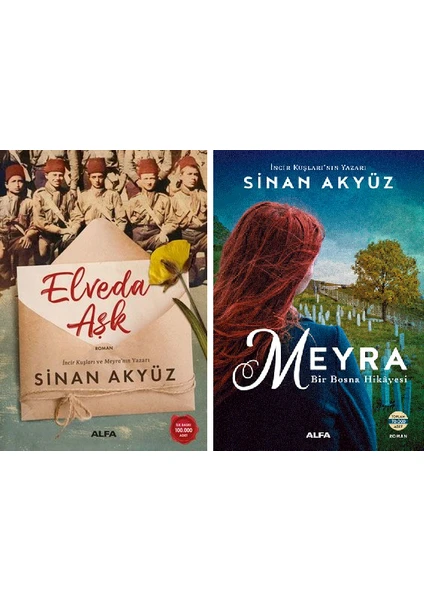 Elveda Aşk - Meyra - 2 Kitap - Sinan Akyüz