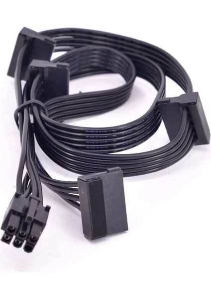 Modüler Power Kablosu 6 Pin 4 Sata Kablo Corsair Power Kablosu 6 Pin 4 Sata