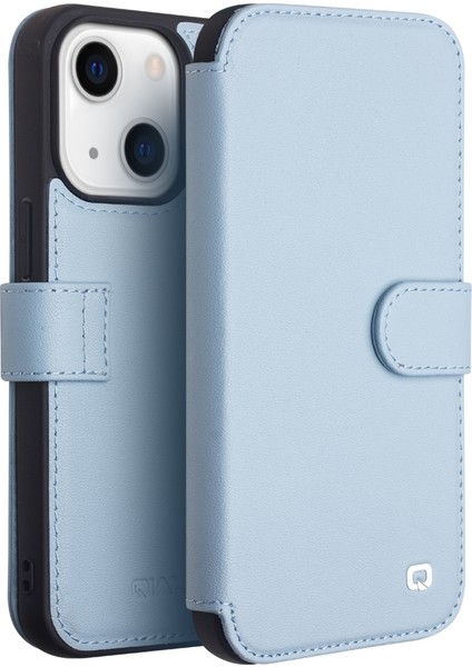 Telefon Deri Kılıf Apple iPhone 13 Sierra Mavi (Yurt Dışından)