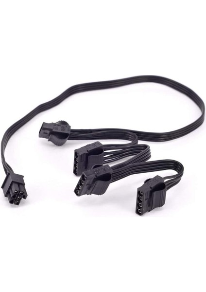 Modüler Power Kablosu 6 Pin 4 Ide Kablo Corsair Power Kablosu 6 Pin 4 Ide Power
