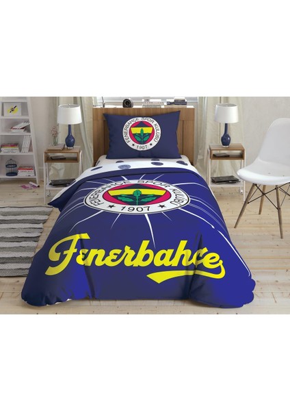 Fenerbahçe Light Glow Tek Kişilik Lisanslı Nevresim Takımı