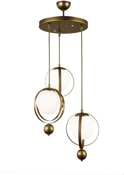 Jüpiter 3lü Avize Eskitme Beyaz Cam fiyatları