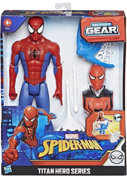E7344 Spider-Man Titan Hero Blast Gear Figür / +4 Yaş