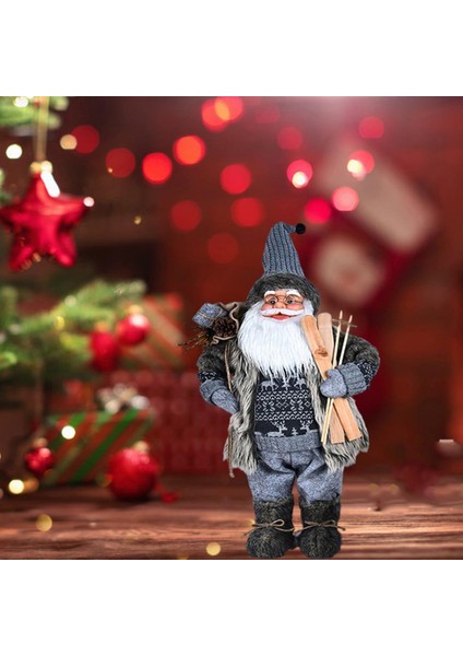 Hareketli Şekil Peluş Baba Noel Oyuncak Asılı Yakacak Odun (Yurt Dışından) modelleri