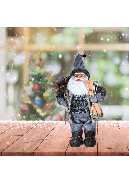 Hareketli Şekil Peluş Baba Noel Oyuncak Asılı Yakacak Odun (Yurt Dışından) fırsatları