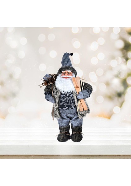 Hareketli Şekil Peluş Baba Noel Oyuncak Asılı Yakacak Odun (Yurt Dışından) indirimleri