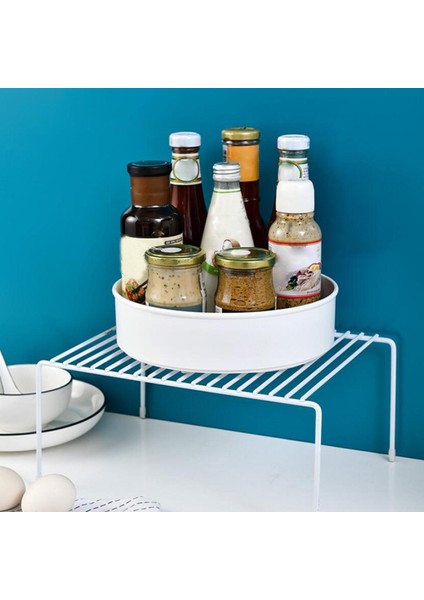 Baharat Organizatör Makyaj Organizatör Baharat Şişeleri Vanity Banyo Tek Katmanlı (Yurt Dışından) indirimleri